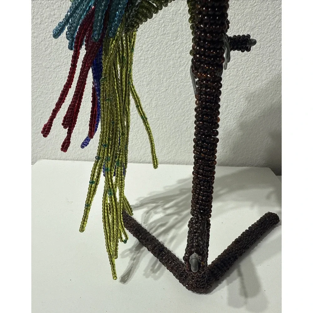 Hand Crafted South Africa Seed Beaded Wired 13